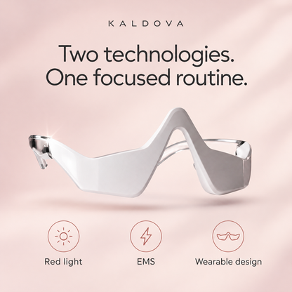 Red Light + EMS Under-Eye Therapy Device